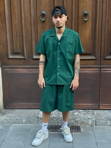 Completo con camicia francese verde art Fj