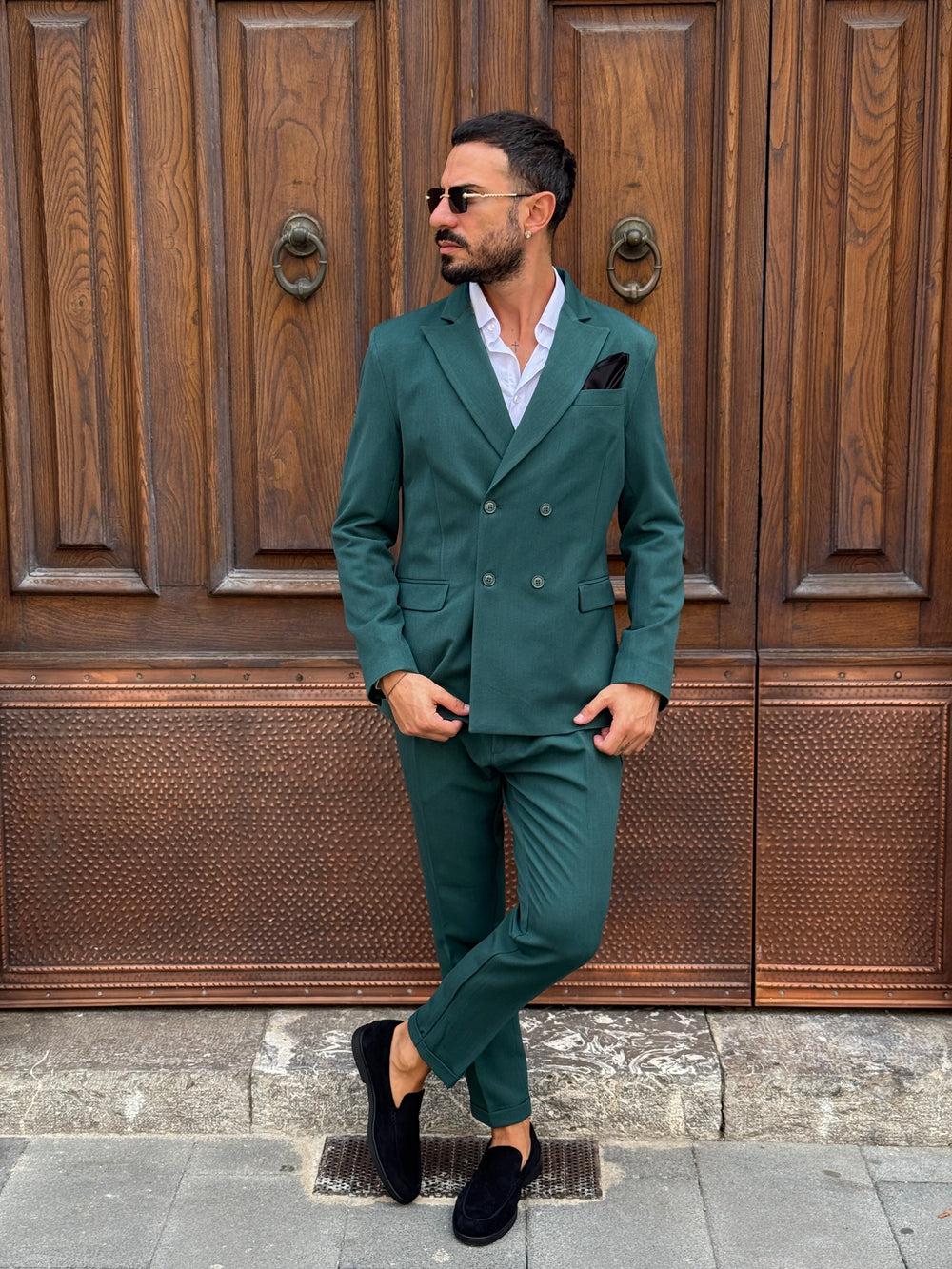 ABITO DOPPIO PETTO  MADE IN ITALY ART FIRENZE VARI COLORI