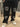 Tuta  completo fiori Brillantinata nero  DIAMOND mod DT
