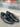 mocassino  pelle nero con fibbia e France fj q1
