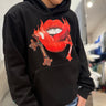 Felpa bambino nero logo bacio red-0.jpeg