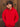 Felpa con capuccio  rossa  boxy fit  made in italy-0.jpeg