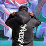 Felpa con capuccio grigio boxy fit logo seoul made in italy-0.jpeg