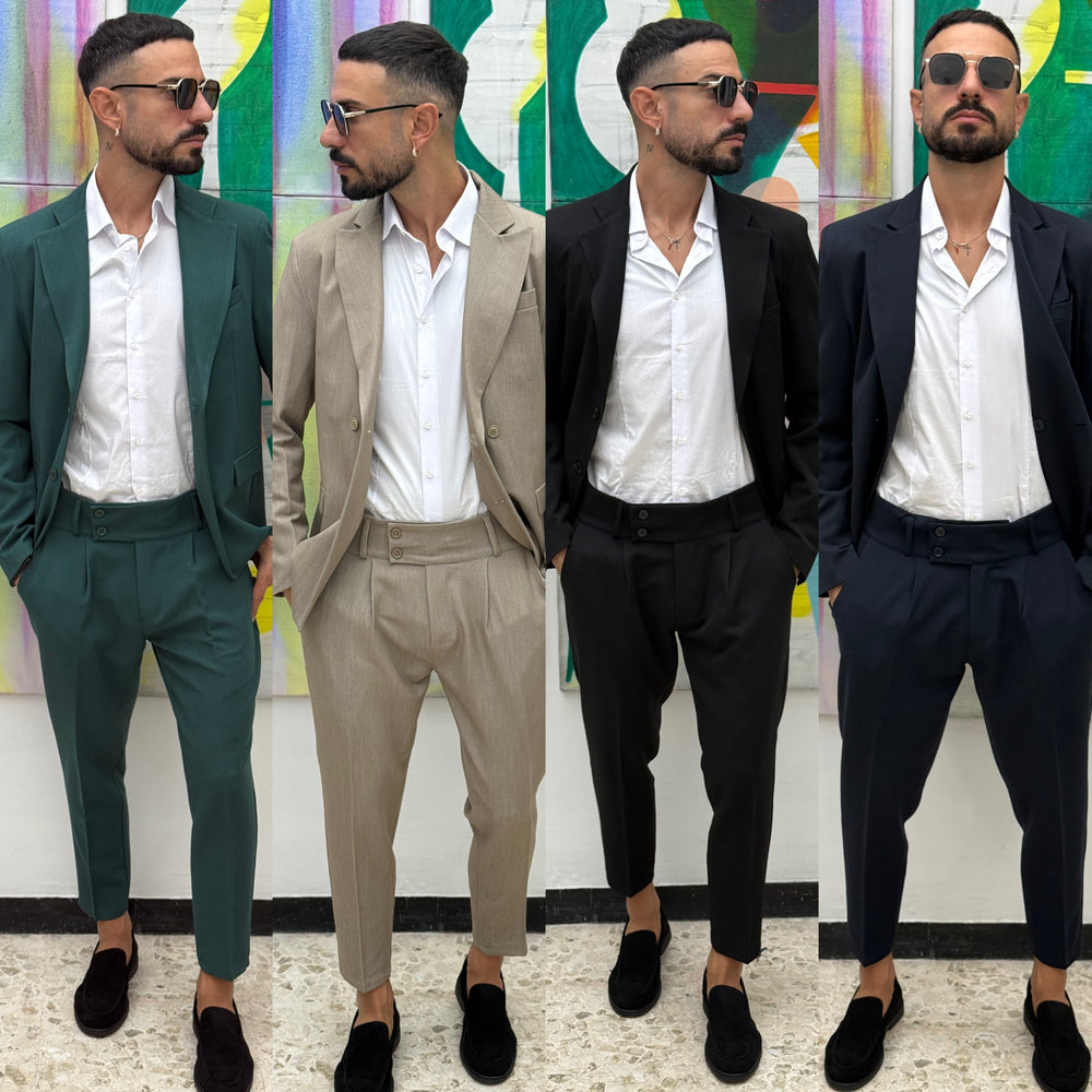 ABITO CON VITA MONOPETTO MADE IN ITALY ART FIRENZE VARI COLORI