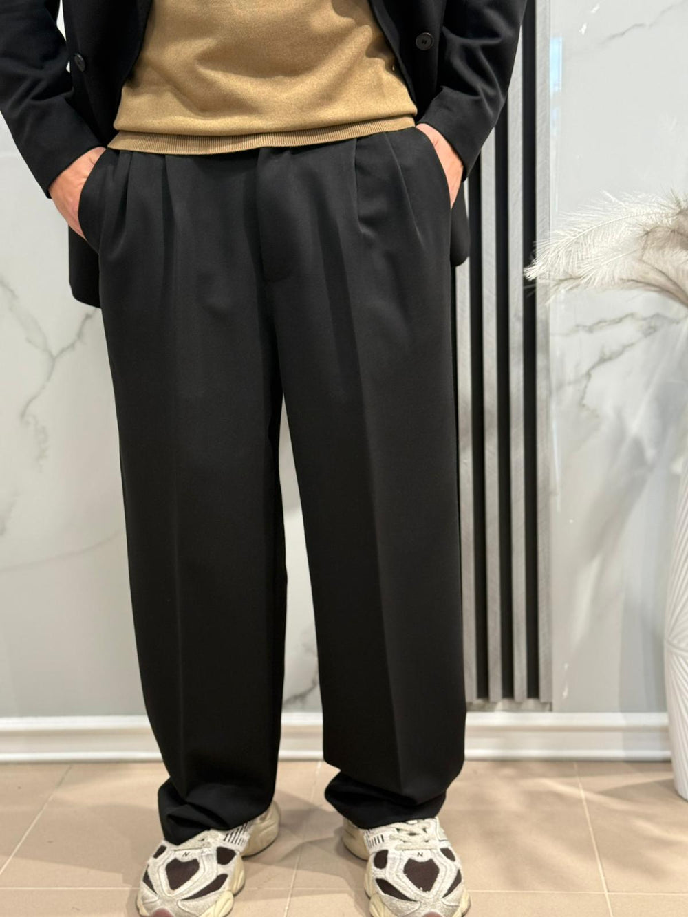 ABITO DOPPIO PETTO FONDO LARGO  MADE IN ITALY ART black man ab5006VARI COLORI