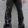 Jeans   Flare  nero denim-0.jpeg