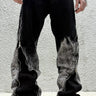 Jeans   Flare nero sfumato caviglia  sfumato denim d939-0.jpeg