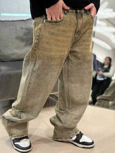 Jeans  baggy beige sabbiato-1.jpeg