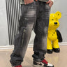 Jeans baggy NERO  CON ZIP DAVIDE ART AD8507X-0.jpeg