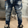 Jeans biker BLU SFUMATO ART dav1008-0.jpeg