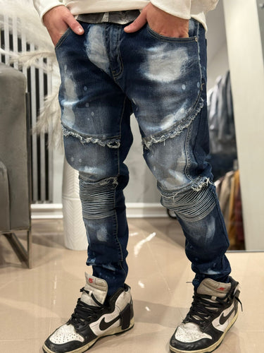 Jeans biker BLU SFUMATO ART dav1008-1.jpeg