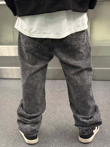 Jeans marrone neroMARMORIZZATO BUNKER-1.jpeg