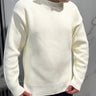 Maglione  bianco   girocollo spacco laterale casual-0.jpeg