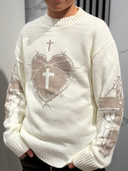 Maglione bambino  girocollo cuore croce bianco-0.jpeg