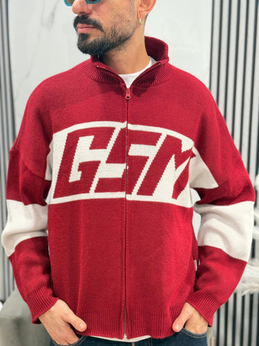 Maglione bordoux zip cropped gsm STUDIOS 🔥-0.jpeg