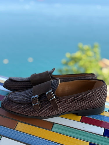 Mocassino uomo   in rafia marrone testa di moro-1.jpeg