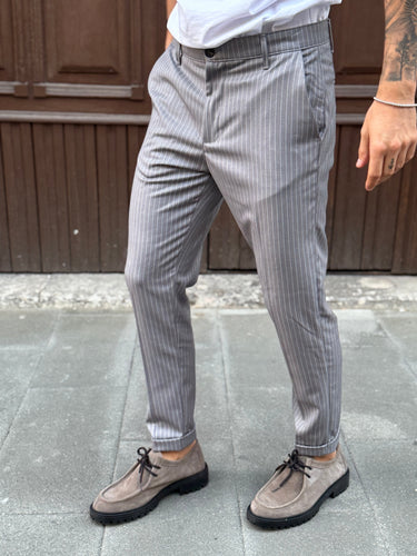 Pantalone GESSATO basic  Italy vari colori  art 25235-1.jpeg