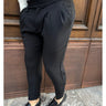 Pantalone Vita Alta nero con  fibbie laterali art zp69-0.jpeg