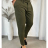 Pantalone Vita Alta verde militare  Due Botton-0.jpeg