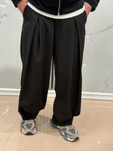 Pantalone fondo largo nero japan-2.jpeg