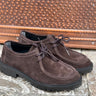 Scarpa Mocassino  uomo camoscio marrone testa di moro suola carrarmato-0.jpeg
