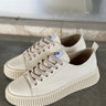 Sneakers  beige panna canva pelle Made in Italy-0.jpeg