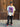 T-shirt bianca   Logo viola cane dependencia-0.jpeg