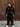 Track suit  nera Tuta zip  boxy fondo largo DIAMOND Brillantinata CROCE-0.jpeg