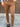 Pantalone basic marrone sartoriale sartoria vesuviana