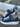 Sneakers sportive in camoscio blu denim