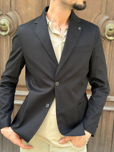 Giacca sartoriale monopetto cotone art Muster vari colori