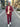 Abito mono petto  bordeaux con pantalaccio