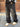 Jeans buggy nero art fibia laterale
