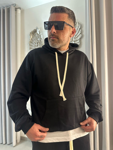 felpa boxy fit con cappuccio vari colori primavera estare