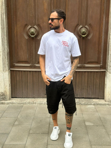T-shirt bianca from strett