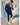 abito doppio petto blu jeans Q1