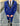 abito doppio petto blu royal rever nero Q1