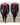 abito monopetto smoking  con rever rosso