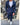 abito smoking blu scuro con rever blu Q1