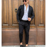 abito sartoriale monopetto nero  con pantalone vita alta Q1-0.jpeg