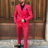 abito sartoriale rosa corallo 3 tre pezzi con gilet art brh805-0.jpeg