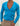 camicia a scollo turchese a 17