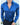 camicia raso blu elettrico blu Q1
