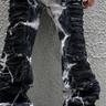 jeans   RIPPED nero con rotture sfumato  bianco    d817-0.png