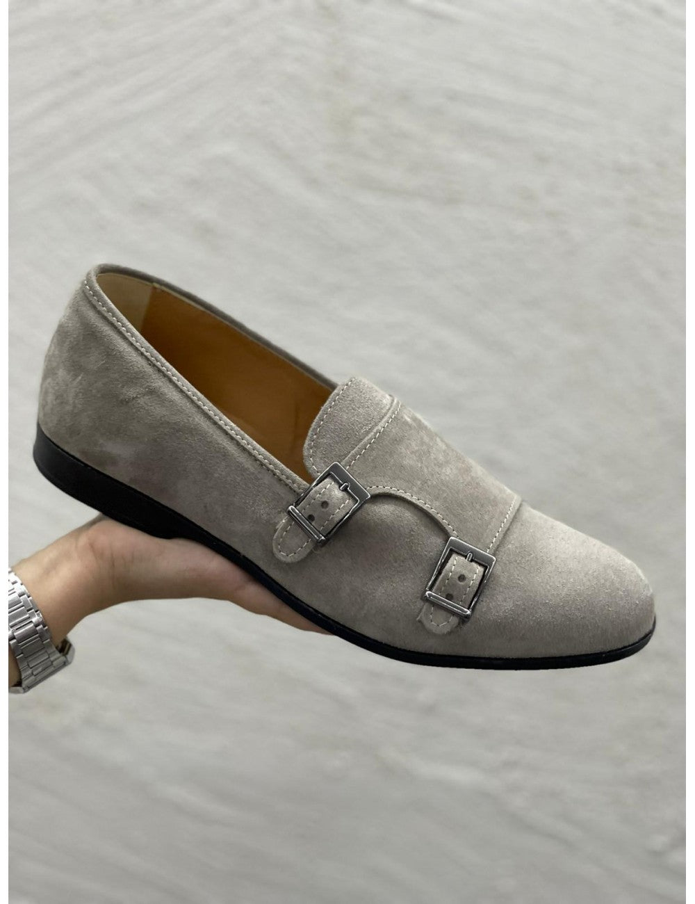 Mocassino Camoscio Taupe 2fib PROMO