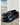 Mocassino College nero  pelle con patta liscia