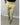 pantalone 2 bottoni vita alta giallo ocra chiaro