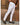 pantalone sartoriale bianco con molla regolabile in vita TOP QUALITY