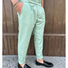 pantalone sartoriale  vita alta bottoni oro verde acqua-0.jpeg