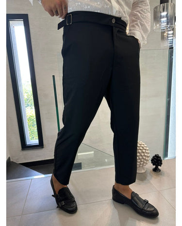 pantalone vita alta  nero   con bottone argento-0.jpeg